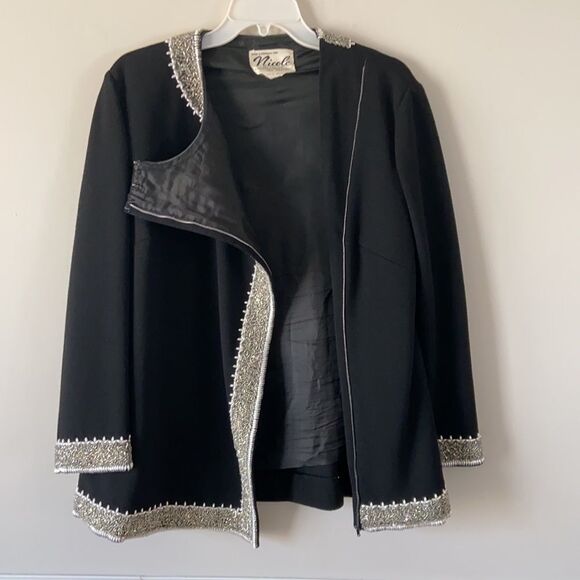 Stunning vintage 60’s wool coat with beading - Picture 10 of 10